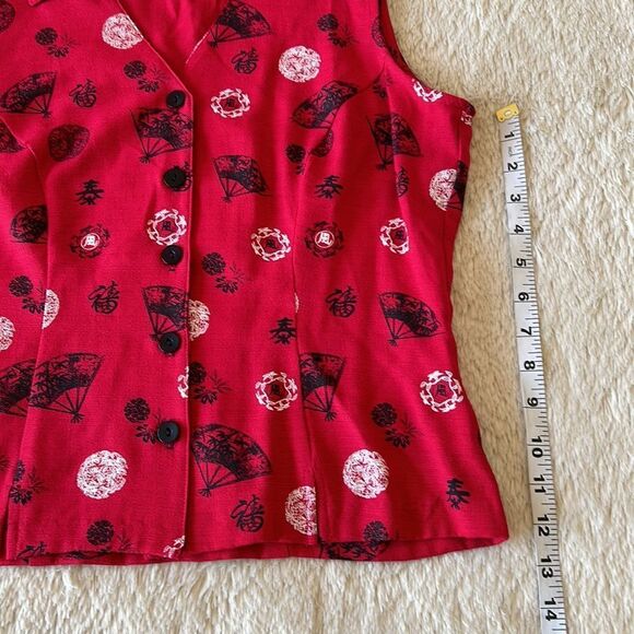 Dress Barn short sleeve blouse size small - Picture 13 of 16